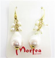 Ohrringe Morfea Gioielli Dame in Messing Perla 0010106 - 0010106